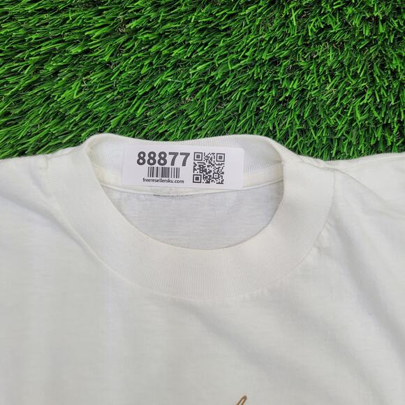 Vintage London Dragon Crest T-Shirt Men's Large Short Boxy Fit 80s - Picture 2 of 11